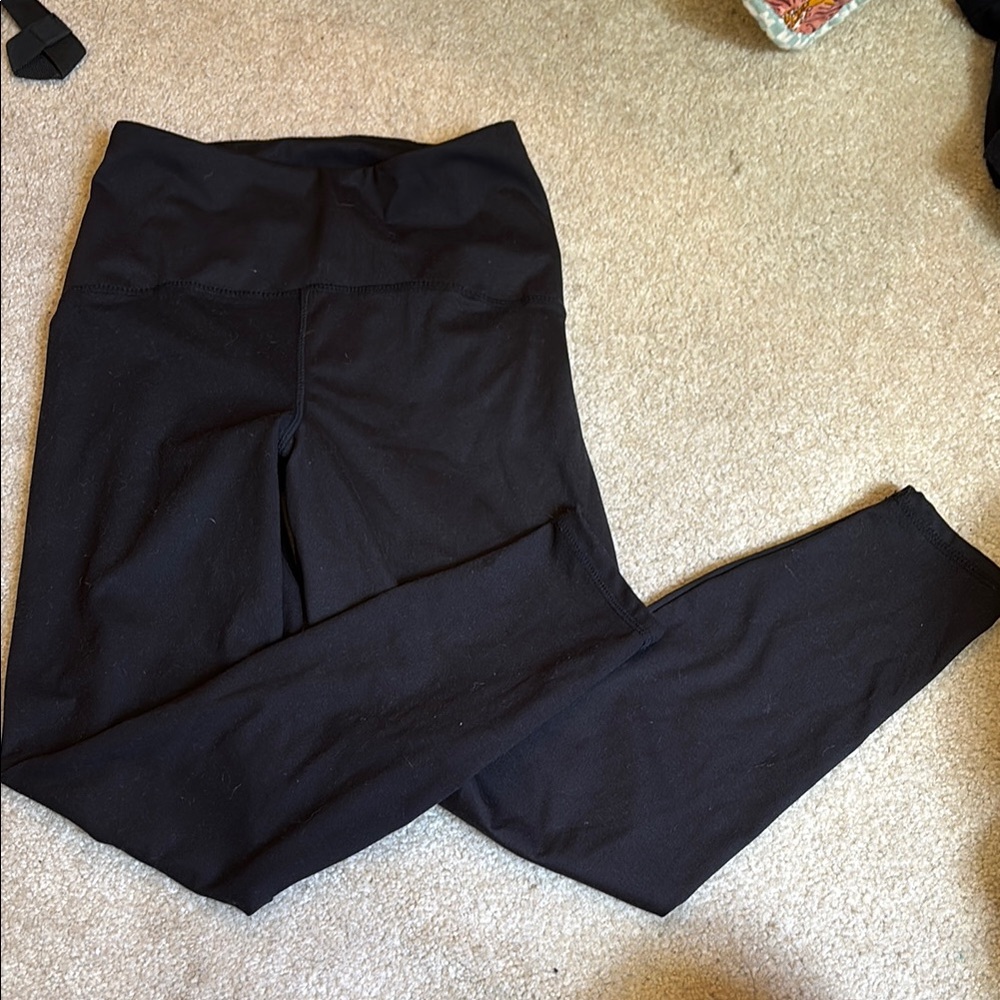 a new day Black Leggings Sleek Tapered Fit